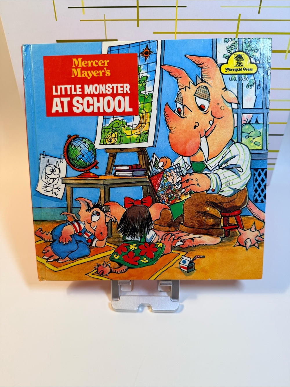 Mercer Mayer Little Monster At School Hardback book 1978